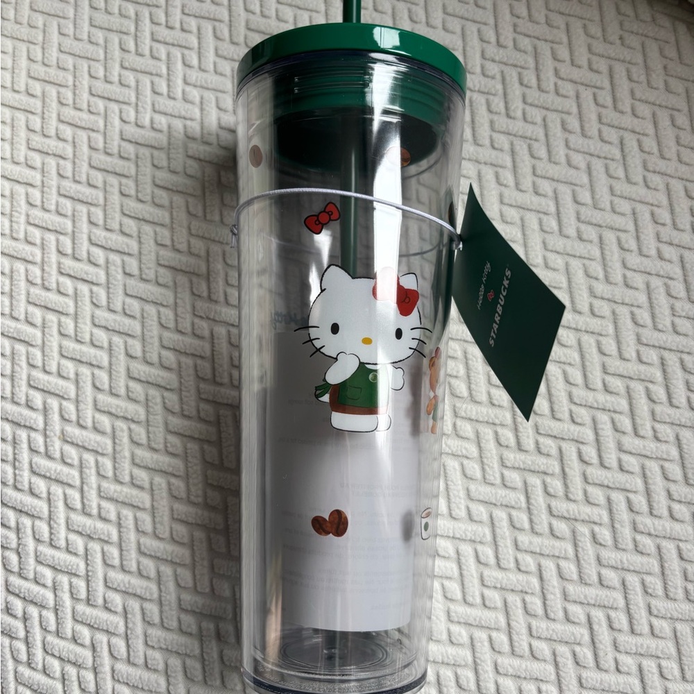 Hello Kitty Starbucks Tumblr and Mug Set limited edition NEW Starbucks collab - Picture 2 of 5